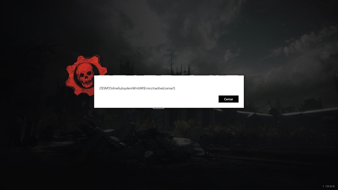error gears of war ultimate