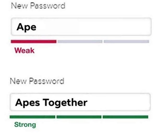 Apes together strong.