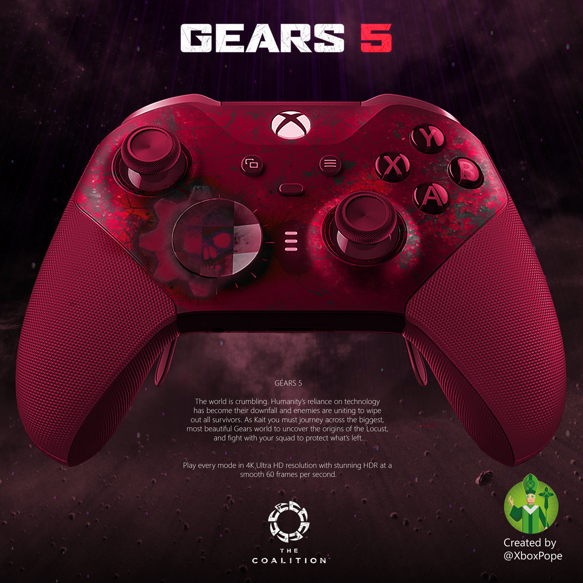 gears 5 controller xbox one