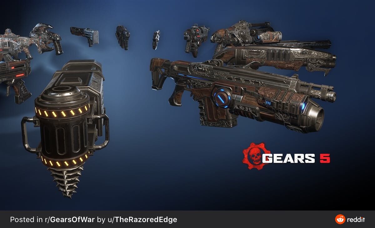 Relic weapon skin Gears 5 Gears Forums