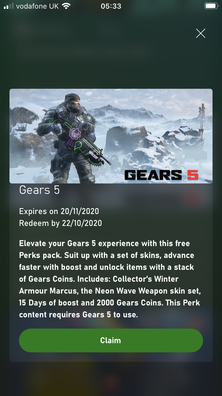 gears 5 ultimate game pass