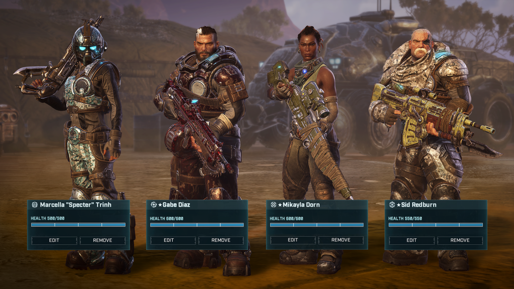 Gears of War  Developer Blog: Characters